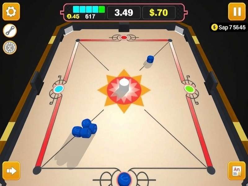 Carrom Elite Edition Gameplay Screenshot